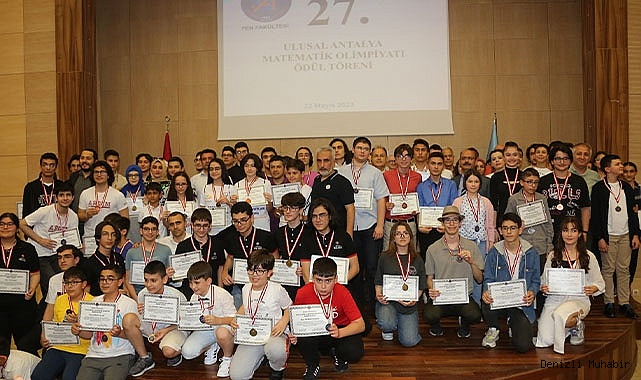 27. Ulusal Antalya Matematik Olimpiyatları sonuçları açıklandı