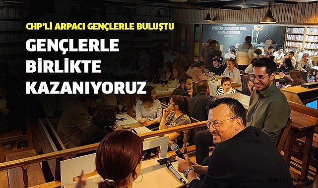 Arpacı, "Gençliğin Yüzleri" programında gençlerle biraraya geldi.