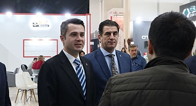 Başkan Güngör ve Ekrem Başer mermer sektörünü yalnız bırakmadı