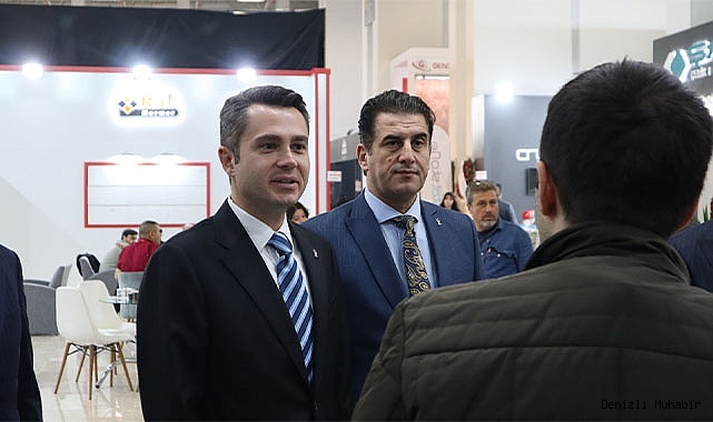 Başkan Güngör ve Ekrem Başer mermer sektörünü yalnız bırakmadı