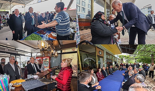 Başkan Zolan Sarayköy, Çardak ve Bozkurt’ta hemşehrileriyle buluştu