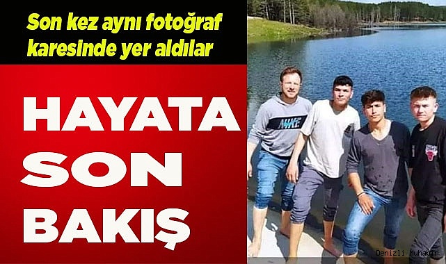 Bu fotoğrafı çektirdikten sadece 10 dakika sonrası facia yaşandı
