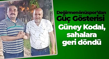 Değirmenönüspor Kodal'ı yönetime kazandırdı