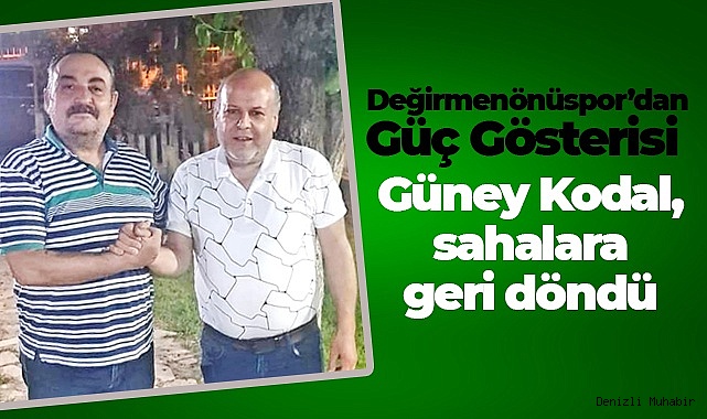 Değirmenönüspor Kodal'ı yönetime kazandırdı