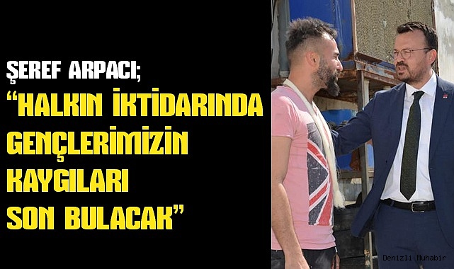 “DEĞİŞİM TALEBİNİ TOPLUMUN HER KESİMİNDEN ALIYORUZ”