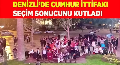 Denizli’de Cumhur İttifakı seçim sonucunu kutladı