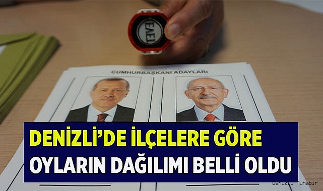 Denizli'de seçimin galibi Millet İttifakı oldu