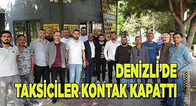 Denizli'de taksi şoförü bıçaklandı