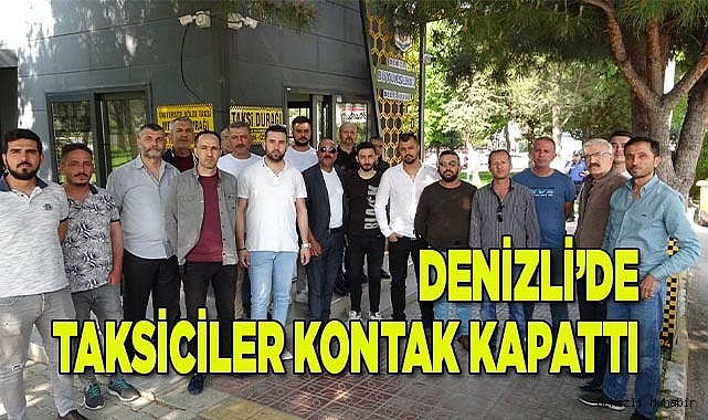 Denizli'de taksi şoförü bıçaklandı