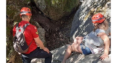 Doğa yürüyüşünde kaybolan kadın JAK tarafından bulundu