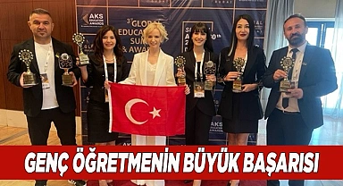 GENÇ ÖĞRETMENİN BÜYÜK BAŞARISI
