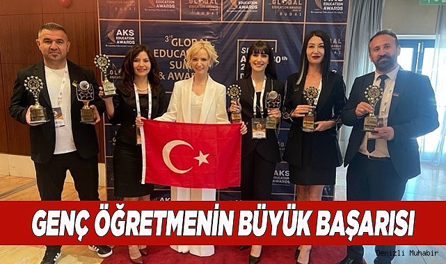 GENÇ ÖĞRETMENİN BÜYÜK BAŞARISI