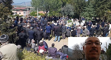 Hayatını kaybeden din görevlisi son yolculuğuna uğurlandı