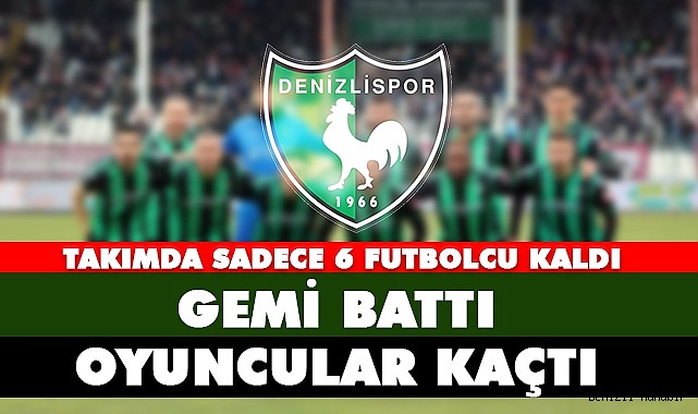 Horoz 2.lige düştü, futbolcular tek tek ayrıldı! Sadece 6 oyuncu kaldı