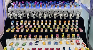 Kaçak elektronik sigaralarla yakalandılar