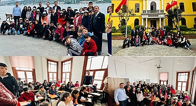Kadıköylü öğrenciler, İstanbul’un tarihi liselerini tanıdı