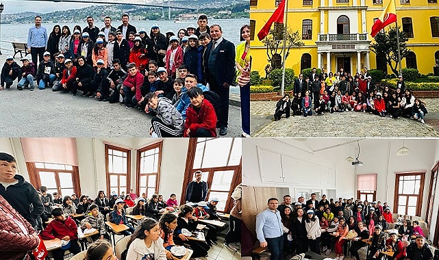 Kadıköylü öğrenciler, İstanbul’un tarihi liselerini tanıdı