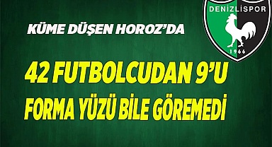 KÜME DÜŞEN HOROZ’DA EN ÇOK OYNAYAN GÖKHAN OLDU