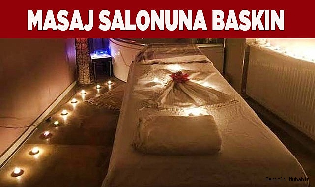 Masaj salonuna baskın