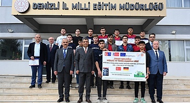 Meslek Lisesi Öğrencileri Erasmus+ Projesi ile Avrupa’da Staj Yaptı