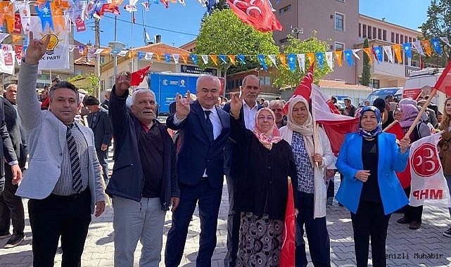MHP’li Yusuf Garip, Güney’de yoğun ilgiyle karşılandı
