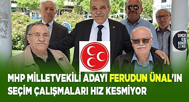 MHP Milletvekili Adayı Ferudun Ünal'ın  Seçim Çalışmaları Hız Kesmiyor