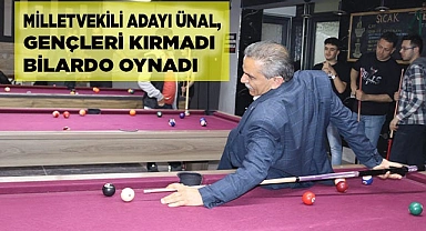 Milletvekili adayı Ünal, Gençlerin sevgisini kazandı