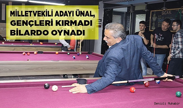 Milletvekili adayı Ünal, Gençlerin sevgisini kazandı