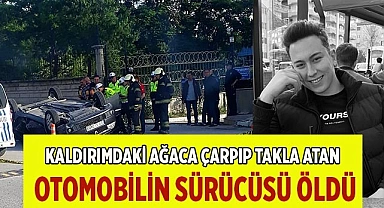 Otomobil takla attı, sürücüsü öldü