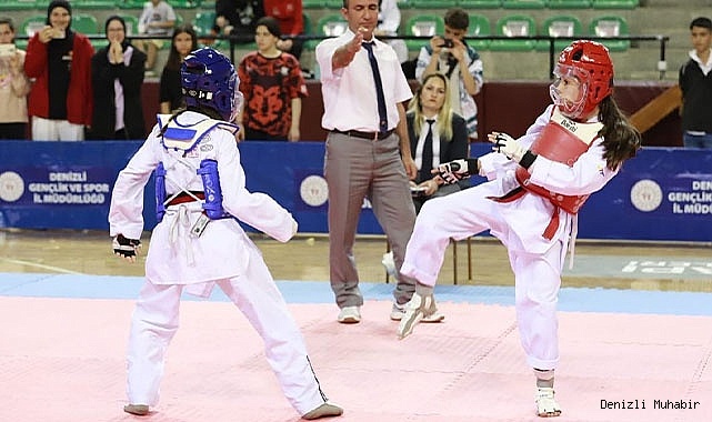 Taekwondo'nun yıldızları Denizli’de buluştu