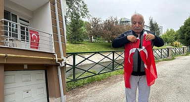 Türk bayrağına ve depremzedeye çirkin saldırı