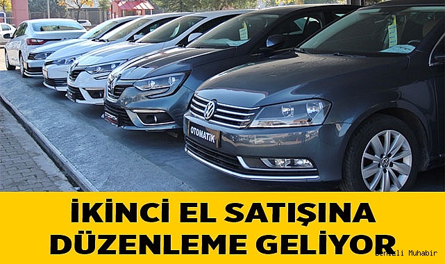2. el araç satışına yeni deüzenleme