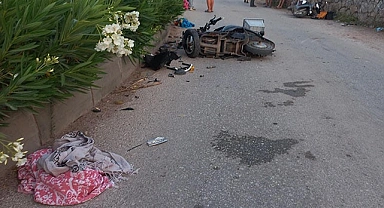 2 motosiklet çarpıştı: 1 ölü