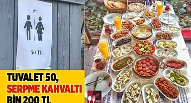 50 TL’lik tuvalet ücreti gündem oldu