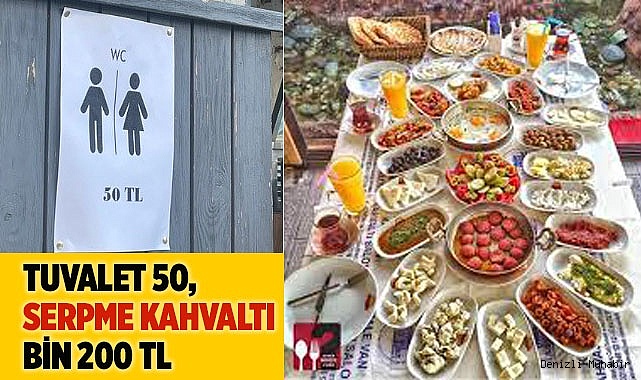50 TL’lik tuvalet ücreti gündem oldu