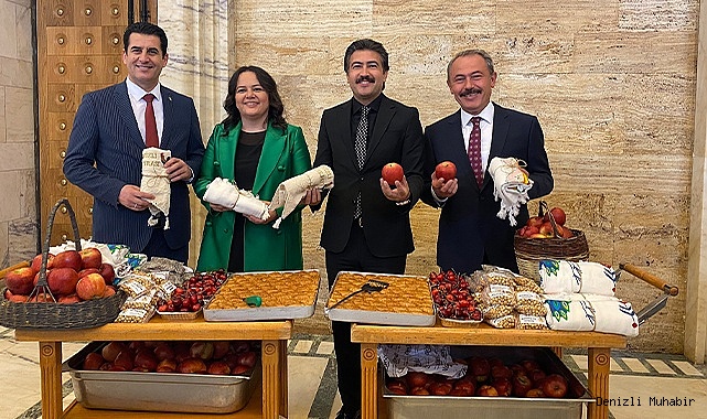 AK Partili vekiller, Meclis kaydına Denizli’nin değerleriyle gitti