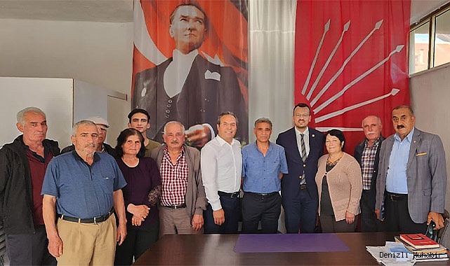 CHP’Lİ ARPACI, BELEDİYE VE ÖRGÜT ZİYARETLERİNE HIZ VERDİ