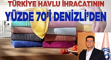 Denizli dünya havlu ihracatından yüzde 7 pay alıyor