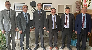 Denizli Vergi Dairesi Başkanı Tekin, DGC’yi Ziyaret Etti