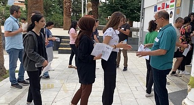 Denizli yerine, Alaşehir'de sınava girdiler