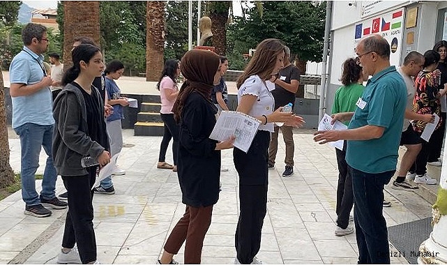 Denizli yerine, Alaşehir'de sınava girdiler