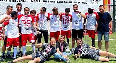 Denizlili Ampute Futbol Takımı, Süper Lig’e yükseldi