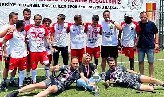Denizlili Ampute Futbol Takımı, Süper Lig’e yükseldi