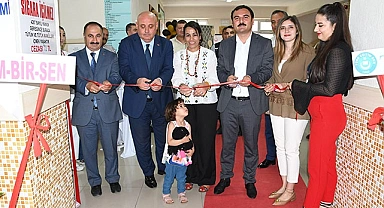 Halk Eğitim Merkezinin Yıl Sonu Sergisi Açıldı