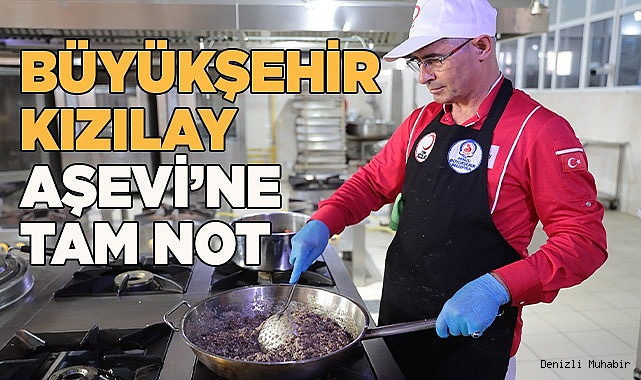 İhtiyaç sahiplerinin sıcak yemekleri Büyükşehir-Kızılay Aşevi'nden