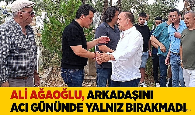 İşadamı Ali Ağaoğlu, Denizli'de cenazeye katıldı