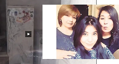 İzmir'deki dehşet evinde parçalanmış cesetlerin saklandığı dondurucu ve buzdolabı görüntülendi