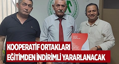 Kooperatif ortakları eğitim hizmetlerinden indirimli yararlanacak