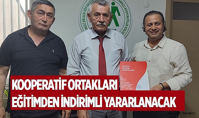 Kooperatif ortakları eğitim hizmetlerinden indirimli yararlanacak