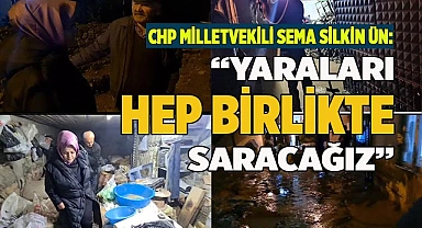 Milletvekili Ün, Cankurtaran Mahallesinde ki komşularına destek oldu